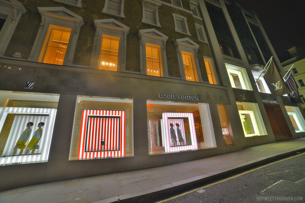 Elmgreen & Dragset at the Louis Vuitton New Bond Street Maison, London