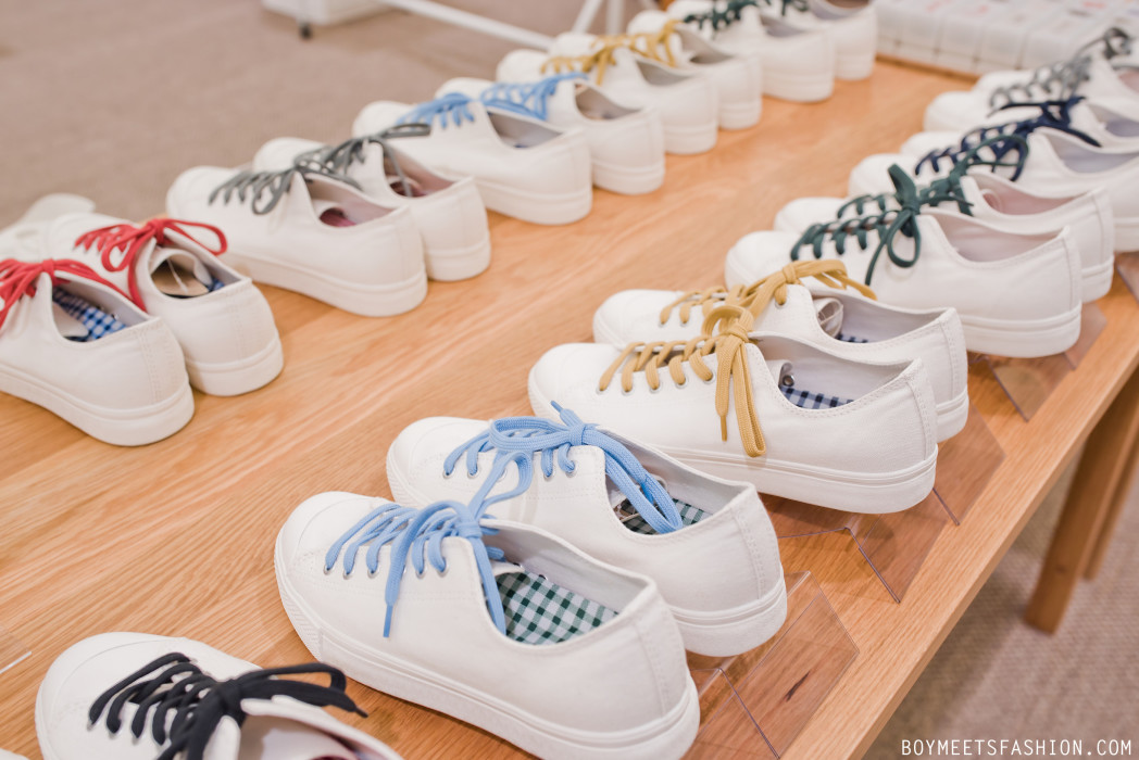 MUJI’S customisable water-repellent white trainers | Boy Meets Fashion ...
